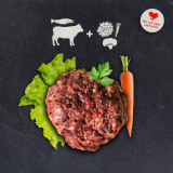 doggiefood Komplettmahlzeit auf Rindfleisch/Lachsbasis